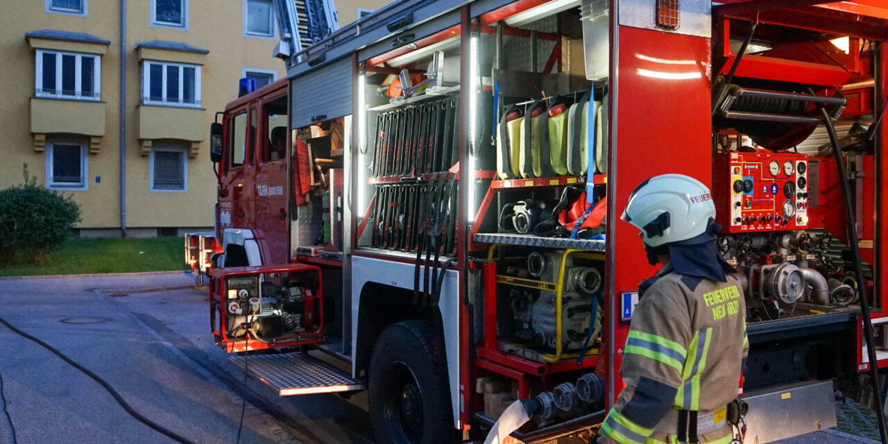 Einsatzübung – Brand / Rauchentwicklung