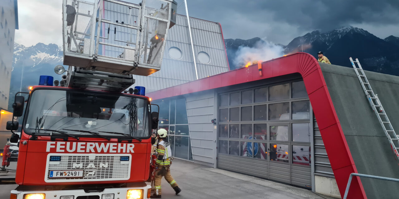 Brand einer Photovoltaikanlage – 05.05.2022