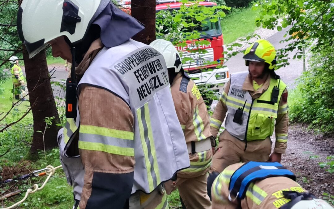 Technische Einsatzübung in Arzl