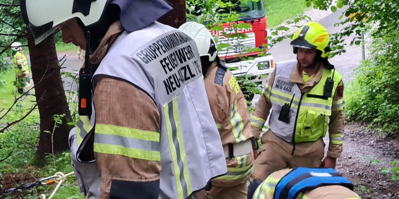 Technische Einsatzübung in Arzl